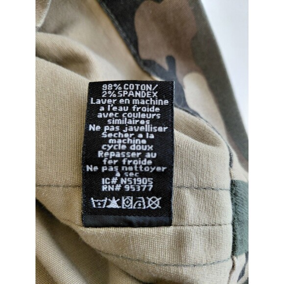 Sanctuary Women's Size M Camoflage Button Front Jacket with Patch Pockets - Picture 8 of 10